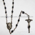 Ellipse Hematite Beads chain catholic rosary